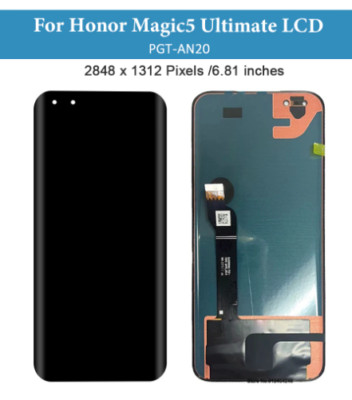 For Honor Magic5 Ultimate PGT-AN20 LCD Display Screen Touch Panel Replacement