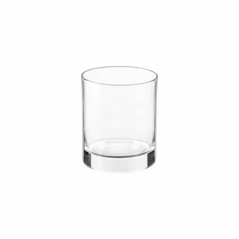 Vaso de Agua Cortina 8 1/2 Bormoli 3 Piezas 25,5 CL Vidrio Transparente