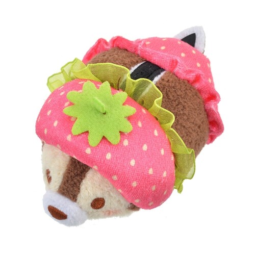 2024 Disney Japan Strawberry TSUM TSUM Plush Set of 4 Marie Minnie Chip Dale - Picture 15 of 22