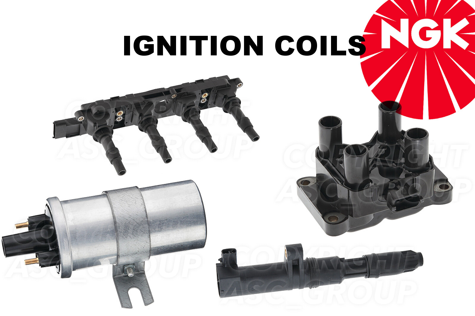 NGK 2006-04 VW Phaeton COP Pencil Type Ignition Coil
