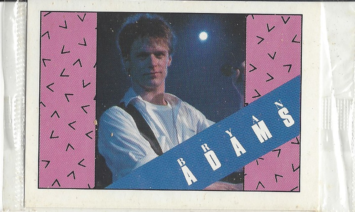 1985 Bryan Adams SEALED Fan Club Card | eBay