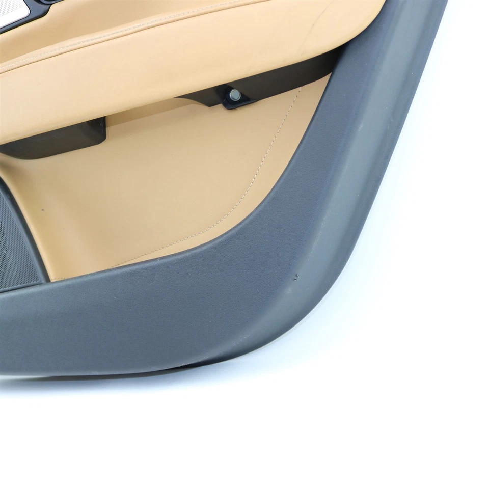 Panel de moldura de puerta trasera derecha Volvo carbón/ámbar #RA20 con pantalla para S90 V90 18-20 Foto 4 de 4