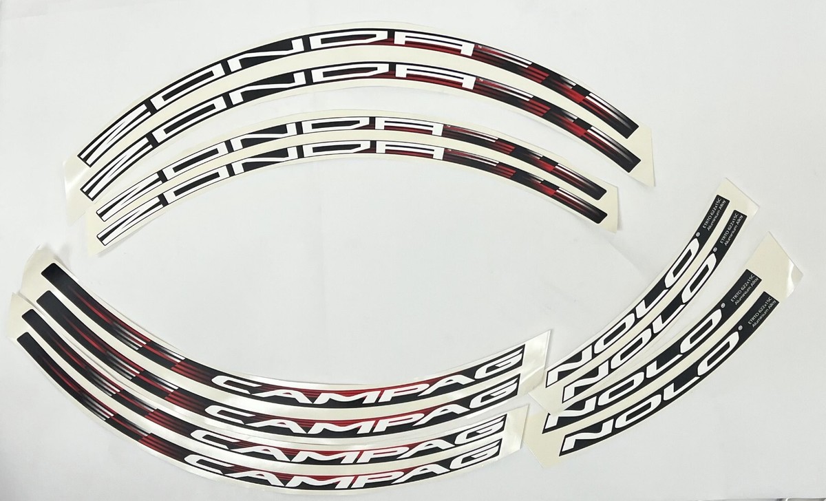 Genuine OEM Campagnolo Zonda Decals Full Set For Wheels LAB