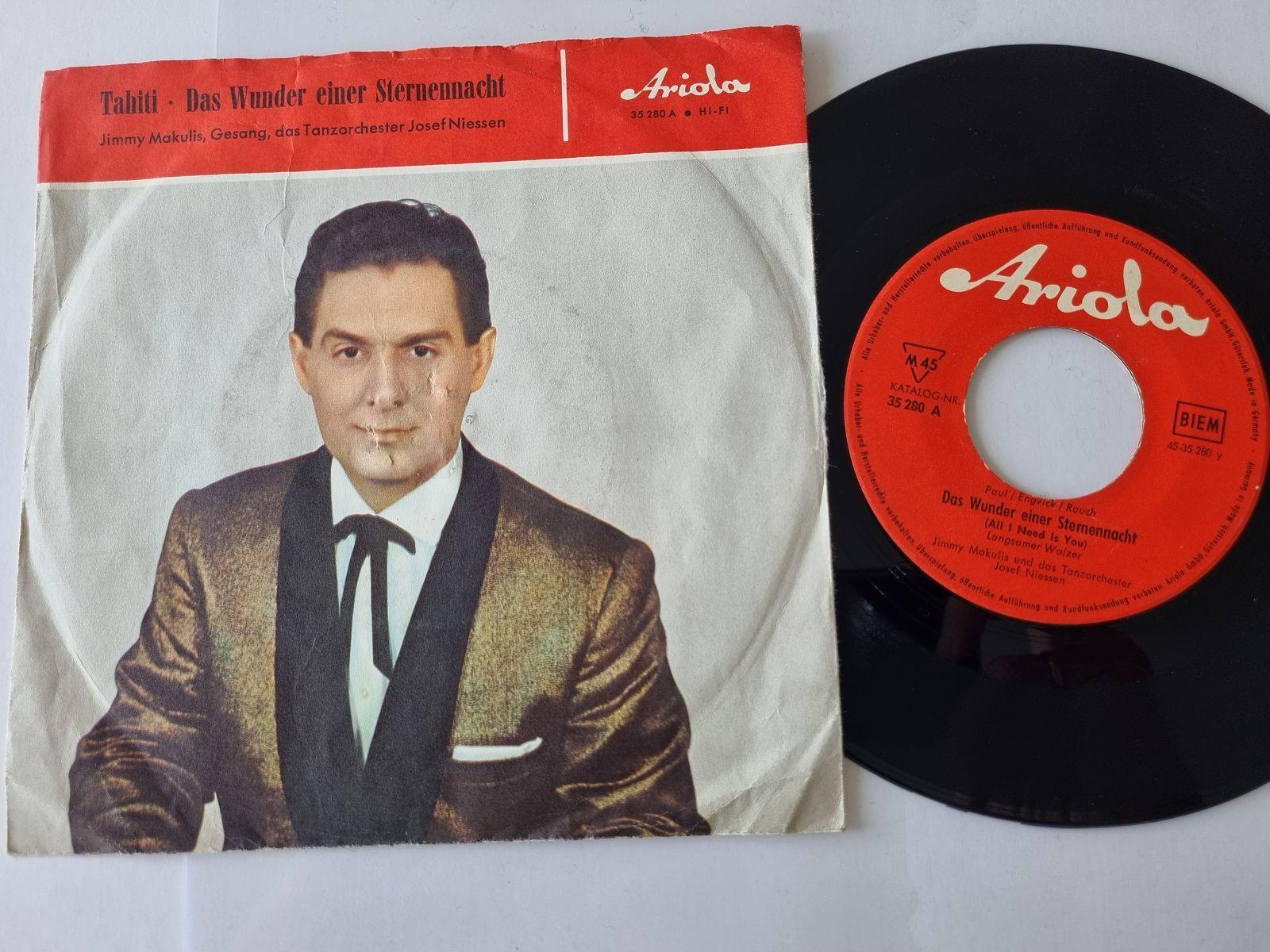 7"" Single Jimmy Makulis - Tahiti Vinyl Germany