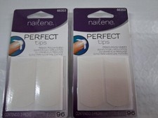 LOT OF 2 Nailene Perfect Tips 66353 V3+N9