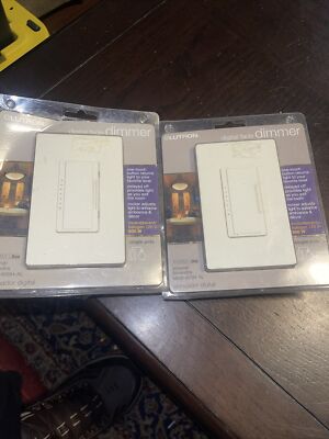 2 Piece Lutron MAW-600H-AL 600-Watt Maestro Single Pole Dimmer, Almond