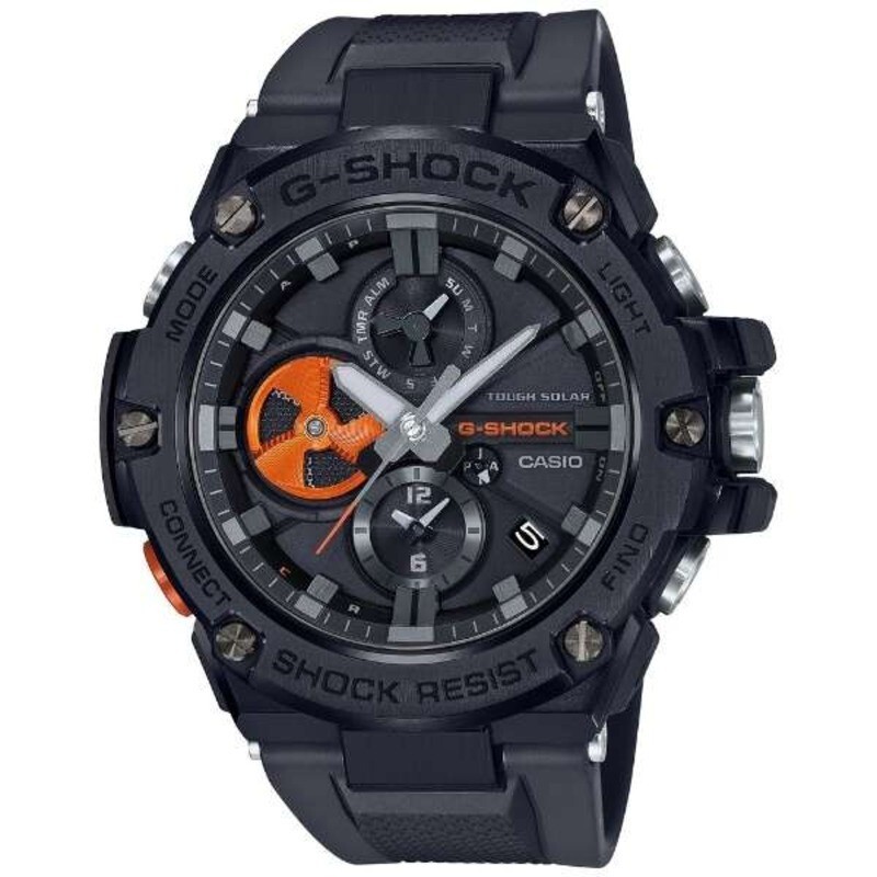 CASIO G-SHOCK GST-B100 中古　訳あり Casio G-SHOCK GST-B100B-1A4JF G-STEEL Bluetooth Watch Box