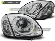 Coppia Fari Fanali Anteriori Tuning Mercedes benz R170 SLK 1996 -  2004 Cromato