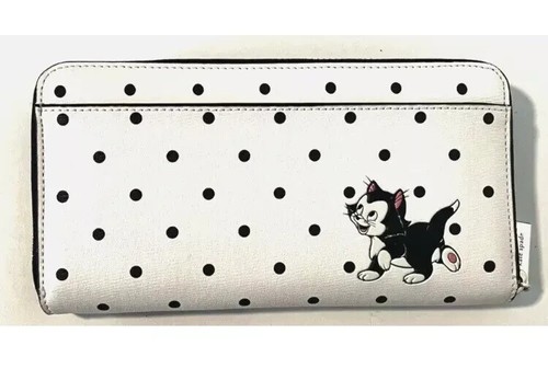 Kate Spade X Disney Minnie Mouse Large Zip Around Continental Wallet - Picture 2 of 7