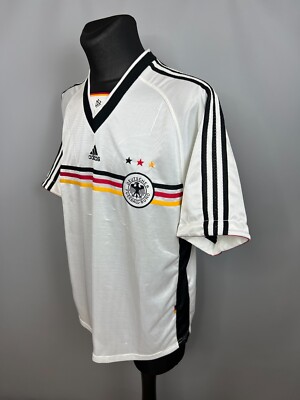 GERMANY 1998 2000 HOME SHIRT FOOTBALL SOCCER JERSEY ADIDAS MENS