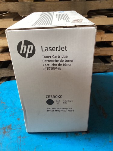 GENUINE OEM HP CE390XC 90X TONER CARTRIDGE◾LASER JET M602/603, M4555◾NEW/SEALED - Picture 4 of 5