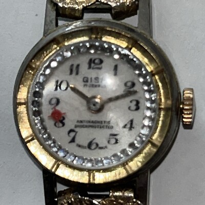 Купить vintage swiss gisa 17j manual wind working watch  display picture 1
