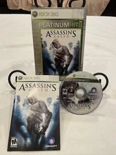 Assassin's Creed (Microsoft Xbox 360, 2007) PH CIB! W/ Manual! Works! Ships FREE