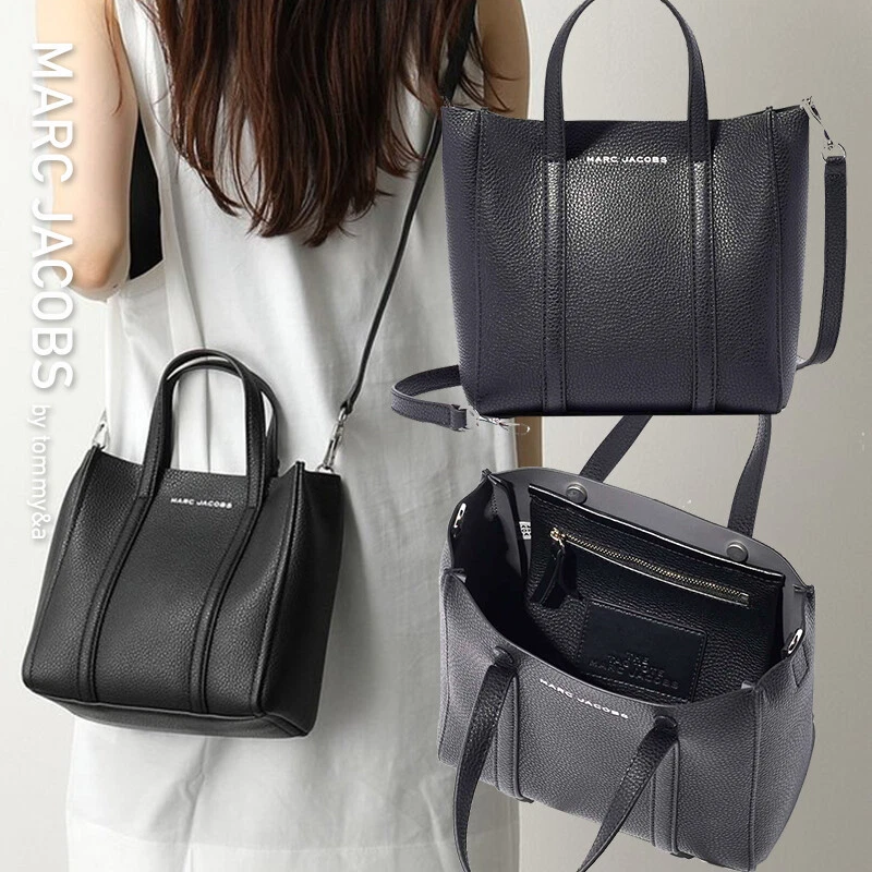 MARC JACOBS Shopper THE MINI TOTE BAG LEATHER