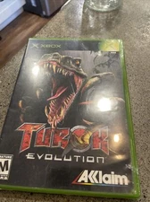 Turok: Evolution (Microsoft Xbox, 2002) Game and Case - 3rd Party Sealed