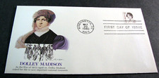 US FDC Scott# 1822 Dolley Madison 1980 Used PL42