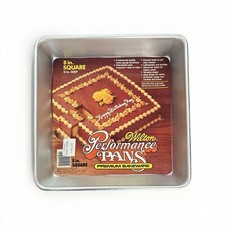 Vintage Wilton Performance Pans 8 in. Square Cake Pan Baking Decorating