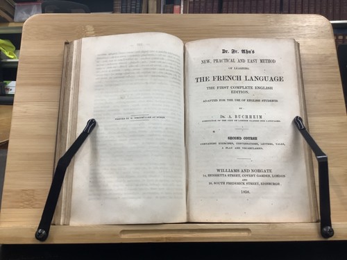 1858 Dr. Fr. Ahn’s New, Practical, and Easy Method of Learning French Language - 第 7/12 張圖片