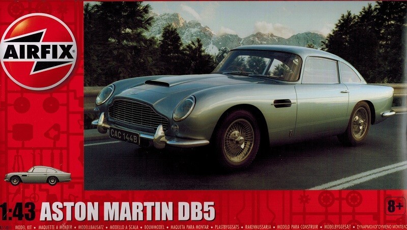 Airfix 55011 - A55011 - Aston Martin DB5 - Starter Set - 1:43 - Bild 3
