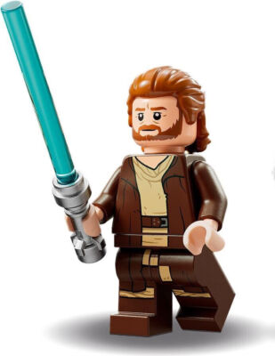 NEW LEGO Star Wars Obi-Wan Minifigure with Lightsaber 75334 Kenobi