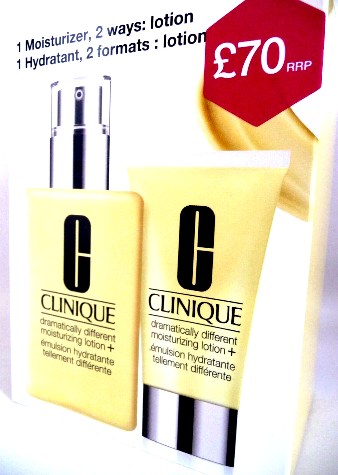 CLINIQUE Dramatically Different Moisturizing Lotion XL Gift Set 250ml RRP £70