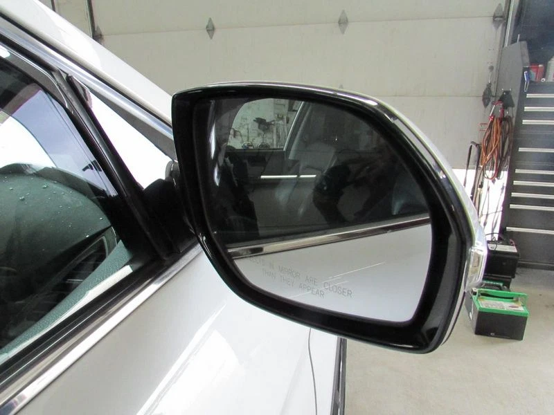 2013-2016 Hyundai Santa Fe правый пассажир стороне вид двери зеркало питания белый - Изображение 2 из 2