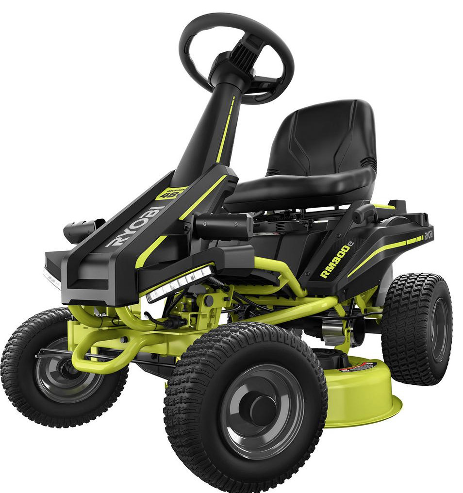 RYOBI 300E 30 IN. 50 AH BATTERY ELECTRIC REAR ENGINE RIDING MOWER LOCAL