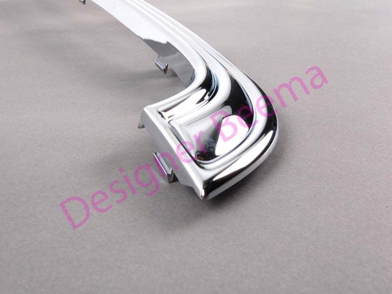 Volvo FH5 21- ONDERSTE GRILLE OPSTAP BOVENSTE STRIP VERCHROOMD 22822846 22822856 7730840 Vd