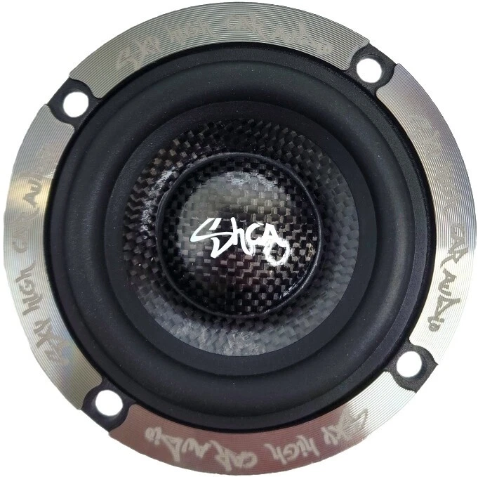 Par Sky High Car Audio 2.5" Neo rango medio 80 vatios RMS potencia 4 ohmios Foto 2 de 4