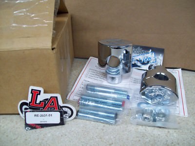 NOS La Choppers Chrome Star Of David 1.5'' Risers Kit RE-2031-01