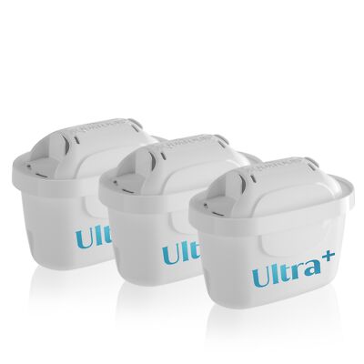 3 Kalk Wasserfilter Kartusche kompatibel mit Brita Maxtra+ XL Refill