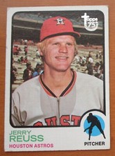 2014 TOPPS BASEBALL   75TH ANNIVERSARY BUYBACKS   1973 JERRY REUSS  # 446