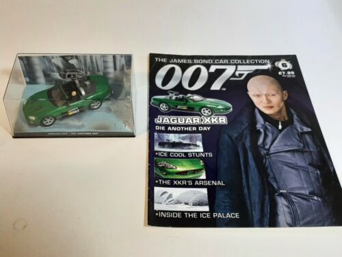 Eaglemoss James Bond 1:43 Dies Cast Car - 6 Jaguar XKR - Die Another Day - Picture 1 of 3