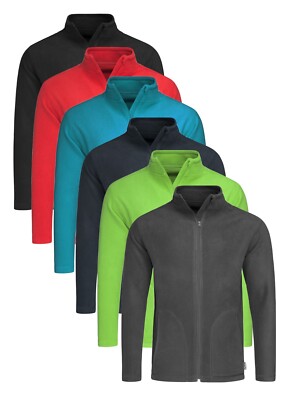 Stedman Active Atmungsaktive Leichte Voll Reißverschluss Micro Fleece Jacke