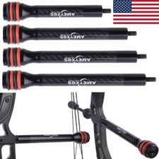 6" 8" 10" 12" Archery Bow Stabilizer Carbon Balance Bar Compound Bow Dampener