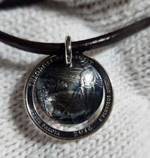 US QUARTER Coin Pendant Only State Of North Dakota