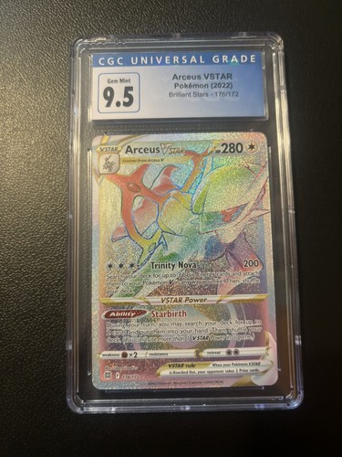 Arceus VSTAR graded CGC 9.5 for sale on eBay