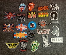 23 Metal Band Rock Stickers Lot New Stones Acdc Motorhead The Who Nin Zeppelin