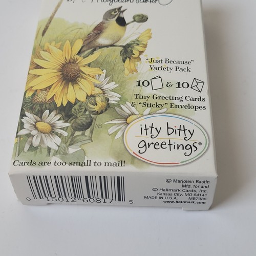 Marjolein Bastin Nature's Skizzenbuch Itty Bitty Grußkarten Punze unbenutzt - Bild 2 von 13