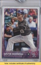 2015 Topps Topps Vault Blank Back 1/1 Justin Morneau 0c6