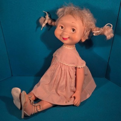 1960-61 American Doll Toy Co WHIMSIES ''Dixie the Pixie'', ''Polly the Lolly'' doll.