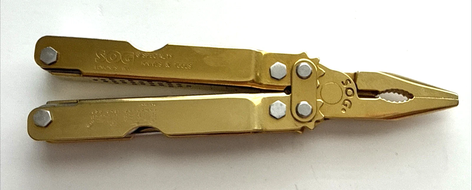 SOG Power Plier Multi-Tool Gold USA
