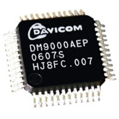DAVICOM DM9000AEP QFP-48 Ethernet Controller with   USA ship #zn