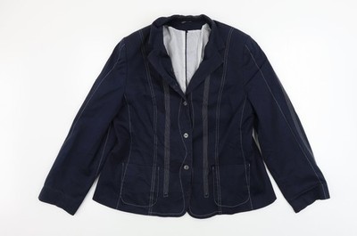 Concept UK Damen Blau Jacke Blazer Größe 14
