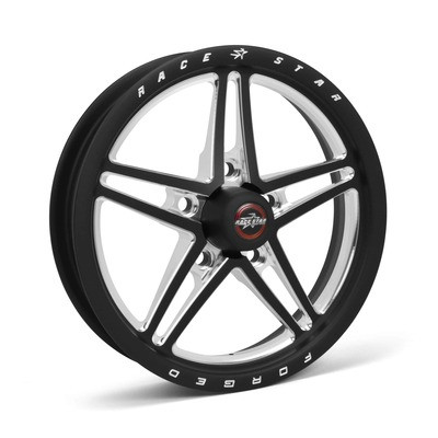 Race Star Industries 63-53547172B, One Black Aluminum 63 Pro Forged 15X3.50 Lu G