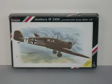 Special Hobby 1/72 Scale Junkers W 34Hi "Version With Motor BMW 132"