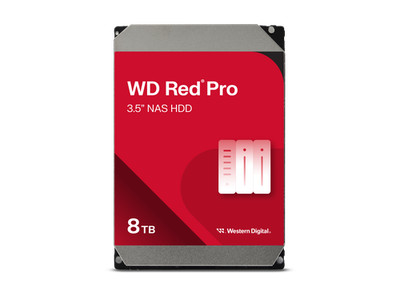 WD Red Pro 8TB 7200 RPM 256MB Cache SATA 6.0Gb/s 3.5'' Internal Hard Drive Bare