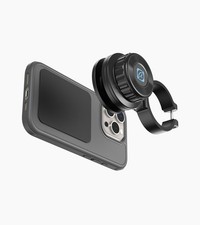 APEXEL Magnetic Telescope Phone Adapter in Aluminum Fits All Smartphone 45-55M 