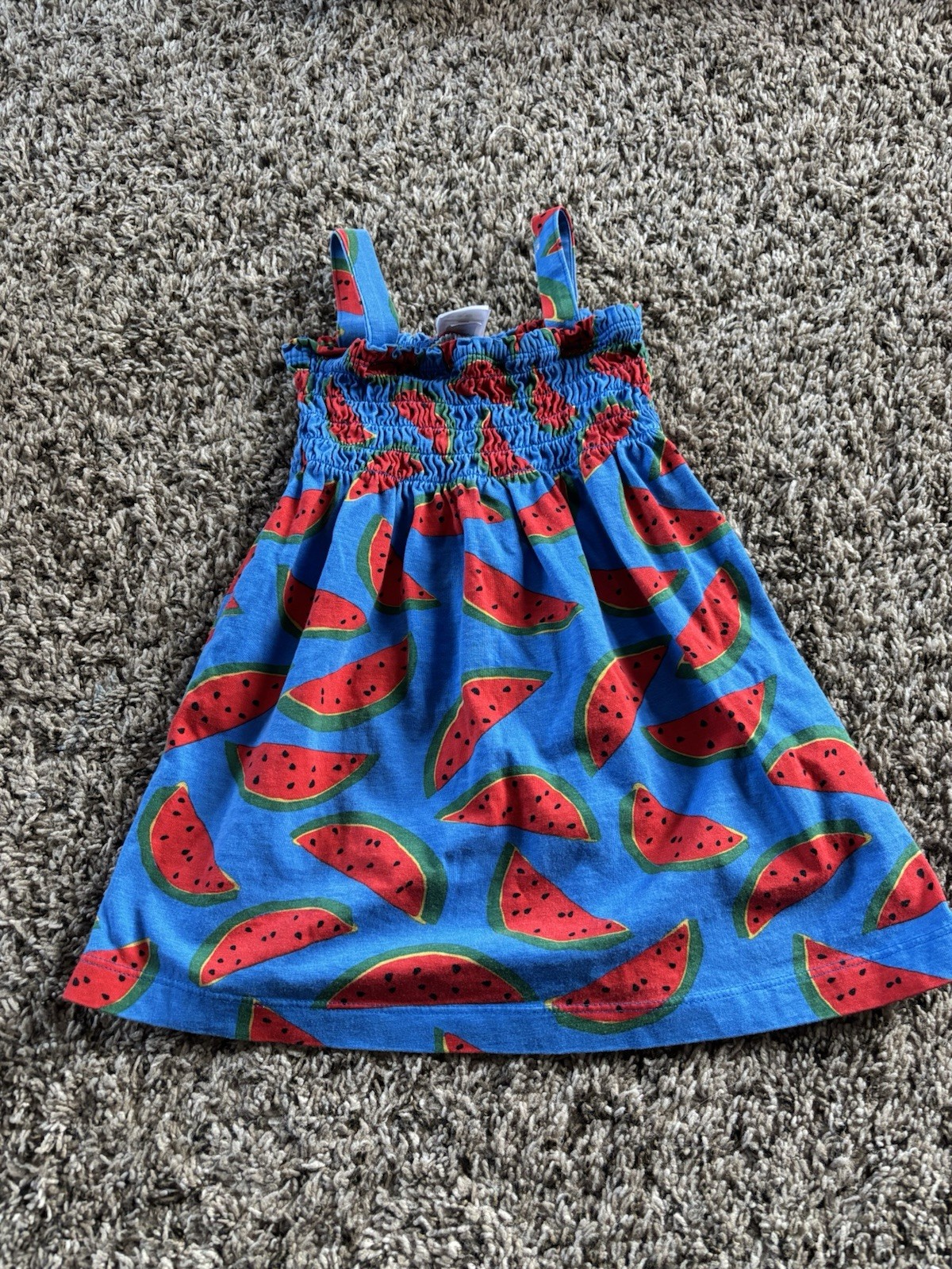 Hanna Anderson Watermelon Print Dress Size 3T