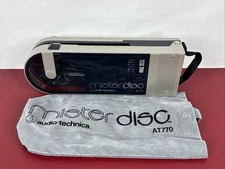 Audio Technica AT 770 MISTER DISC Turntable, Sound Burger parts-repair, read